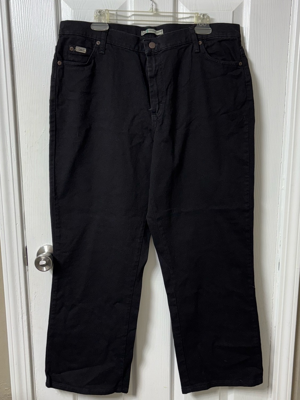 Lee Woman’s Black Relaxed Jeans